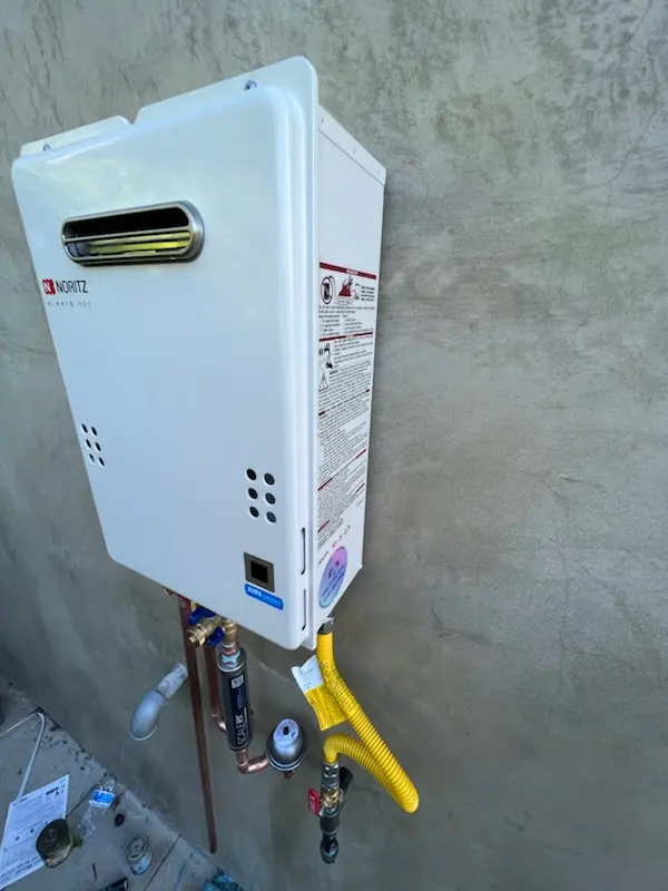Tankless water heater installation for Biltmore Highlands homes