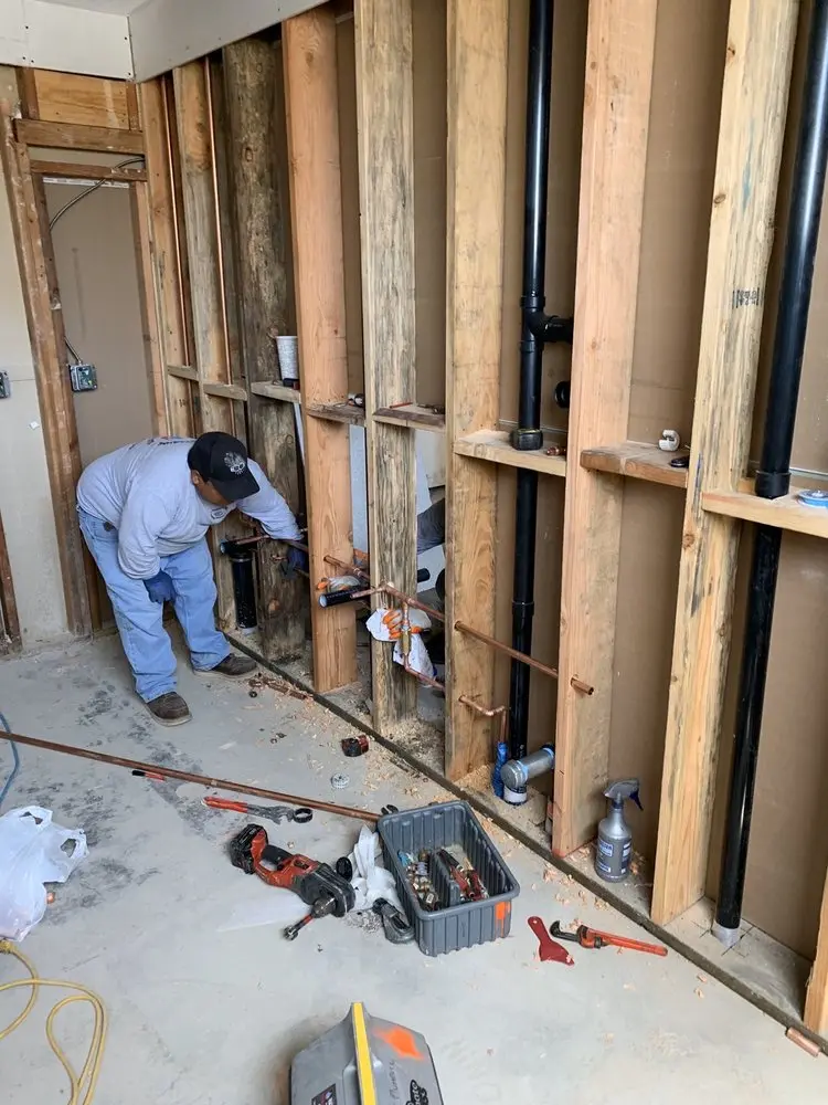 Commercial rough-in plumbing for Water Heater Replacement in Biltmore Highlands